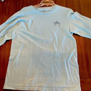 Guy Harvey light blue long sleeve shirt
